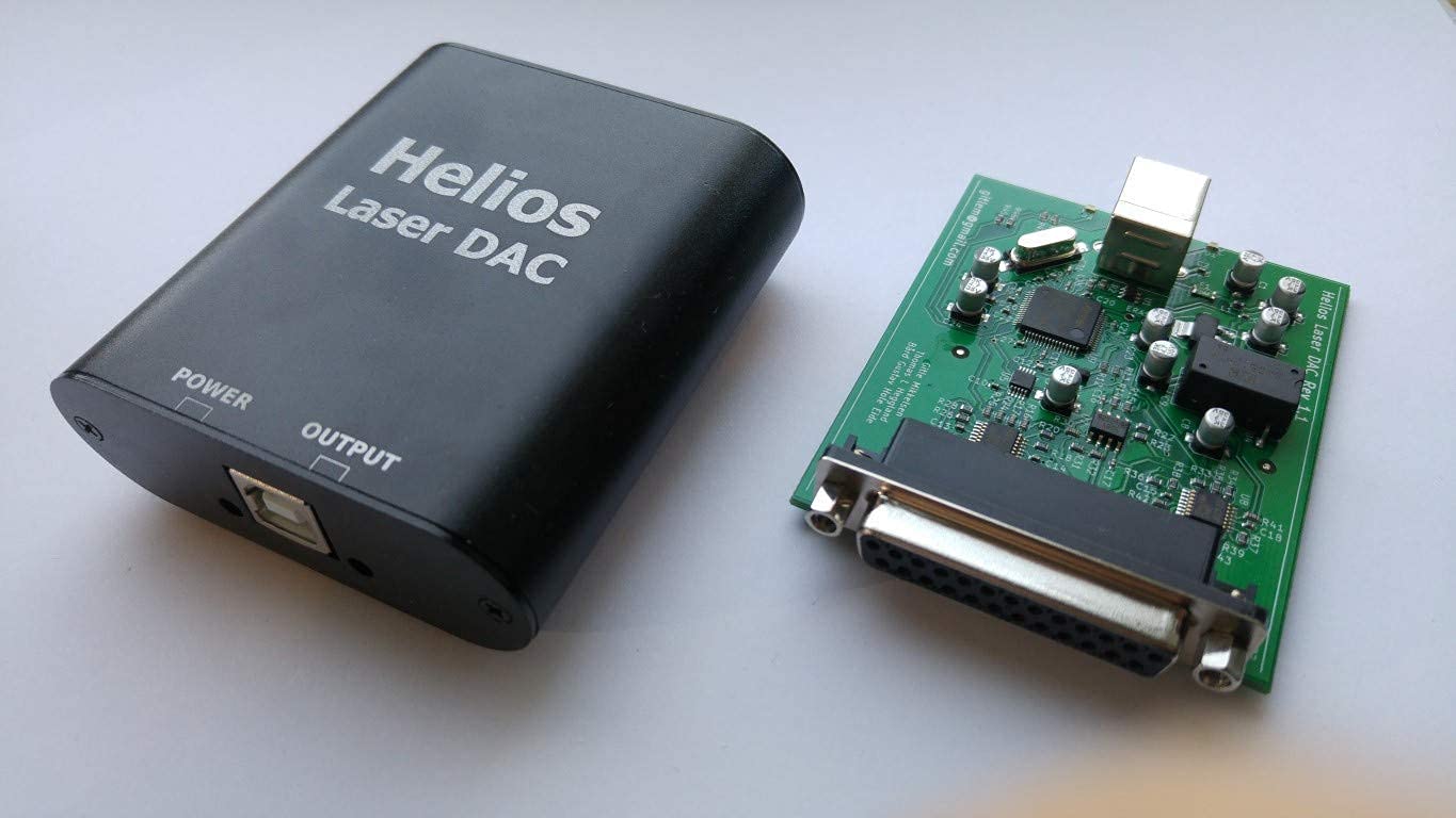 Helios Laser DAC 本体 Amazon.com: Helios Laser DAC, USB to ILDA Adapter : Electronics